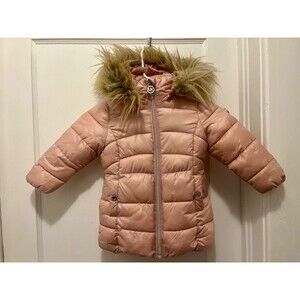 Michael Kors Toddler and Little Girls Heavy Weight Stadium Coat (2T)